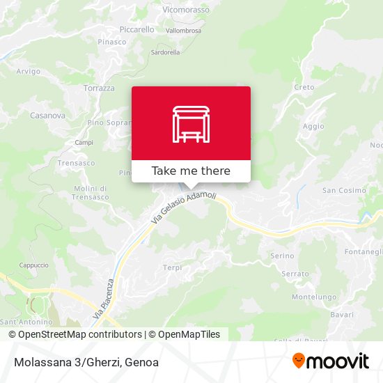 Molassana 3/Gherzi map