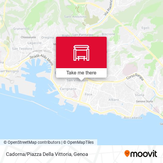 Cadorna/Piazza Della Vittoria map
