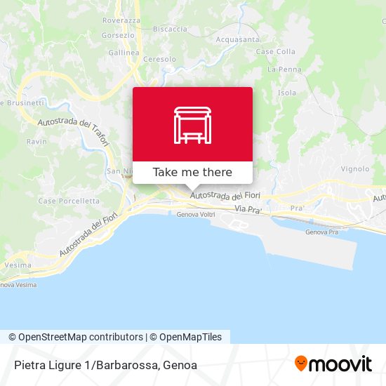 Pietra Ligure 1/Barbarossa map