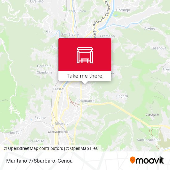Maritano 7/Sbarbaro map