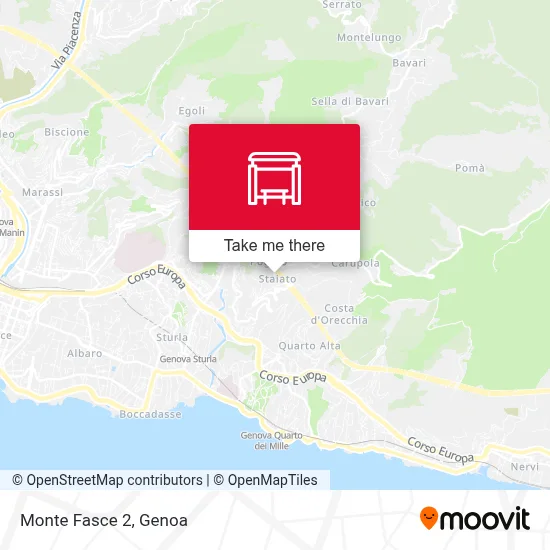 Monte Fasce 2 map