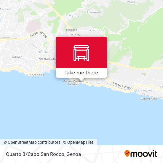 Quarto 3/Capo San Rocco map