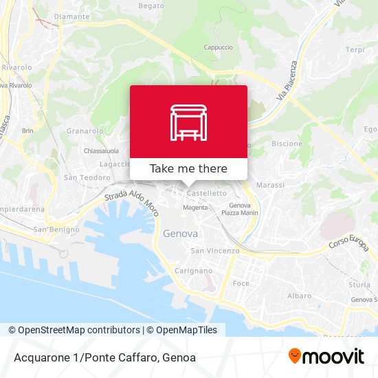 Acquarone 1/Ponte Caffaro map