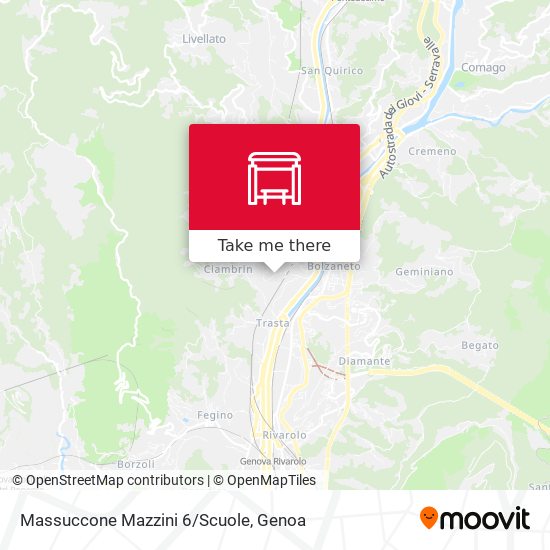 Massuccone Mazzini 6/Scuole map