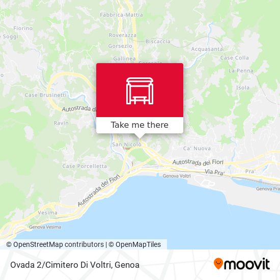 Ovada 2/Cimitero Di Voltri map