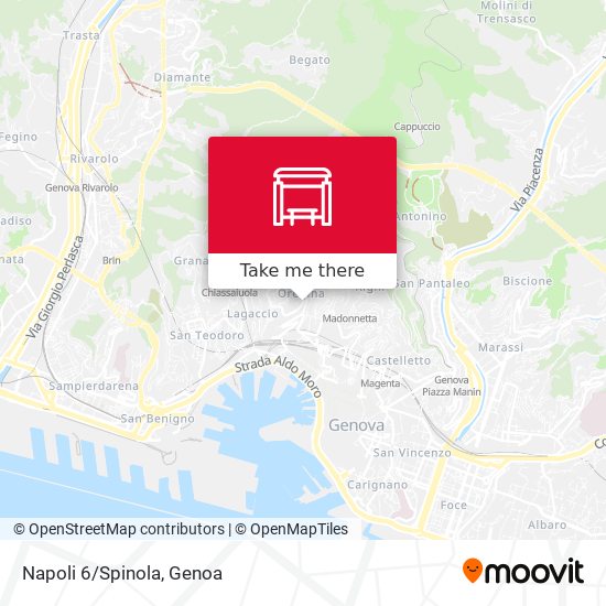 Napoli 6/Spinola map