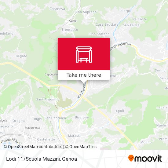 Lodi 11/Scuola Mazzini map