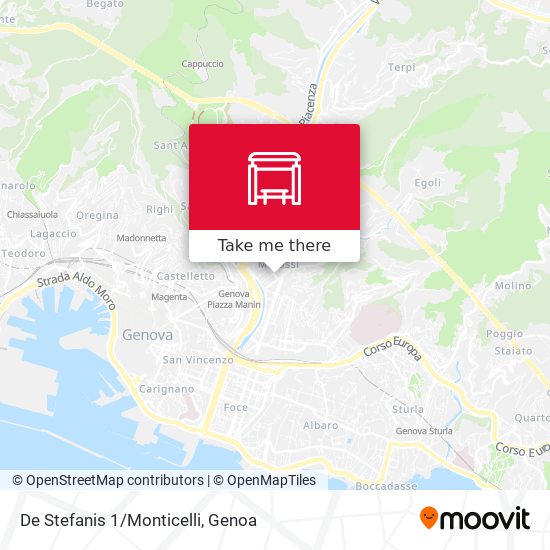 De Stefanis 1/Monticelli map