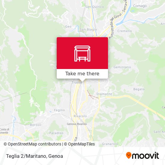 Teglia 2/Maritano map