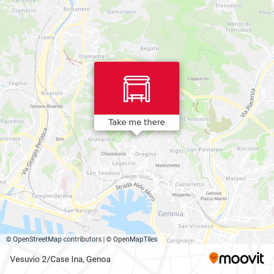Vesuvio 2/Case Ina map