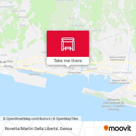 Rovetta/Martiri Della Liberta' map