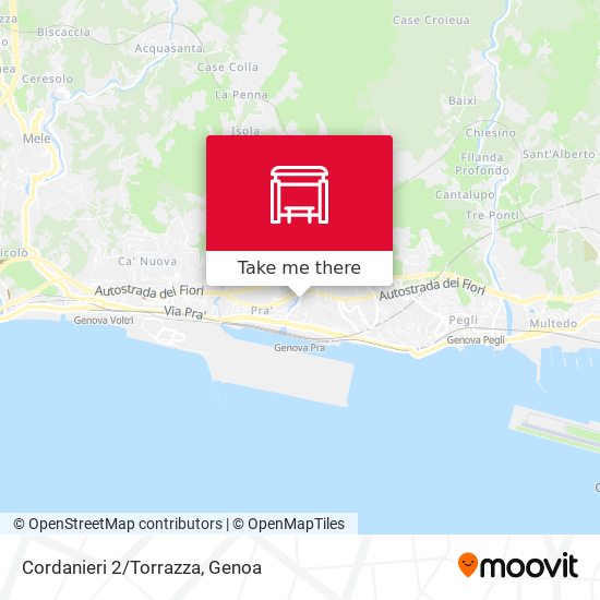 Cordanieri 2/Torrazza map