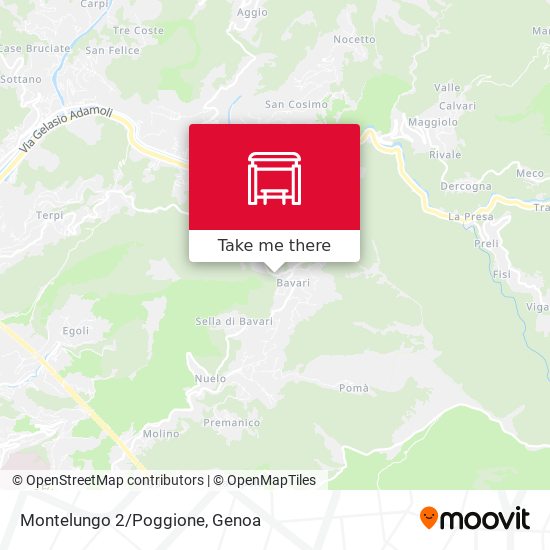 Montelungo 2/Poggione map