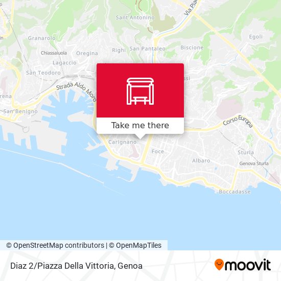 Diaz 2/Piazza Della Vittoria map