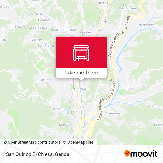 San Quirico 2/Chiesa map