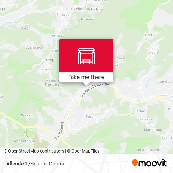 Allende 1/Scuole map