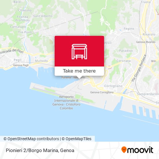 Pionieri 2/Borgo Marina map