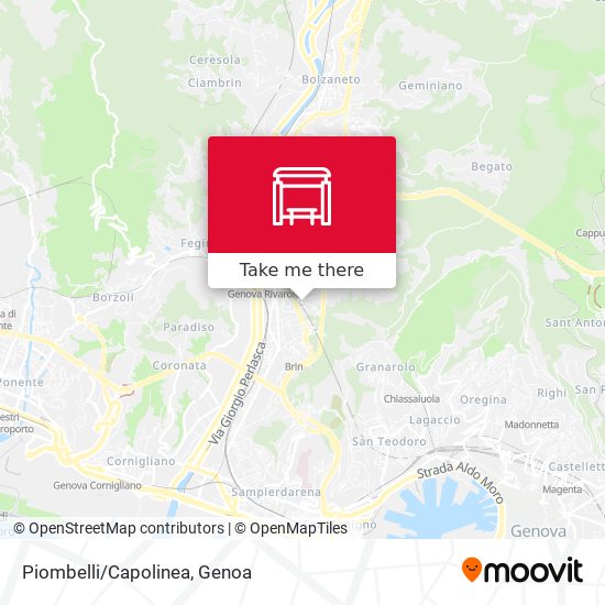 Piombelli/Capolinea map