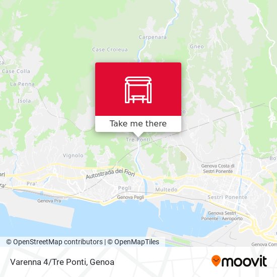 Varenna 4/Tre Ponti map