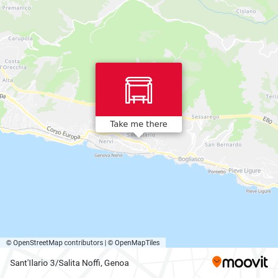 Sant'Ilario 3/Salita Noffi map