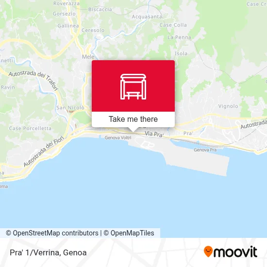 Pra' 1/Verrina map