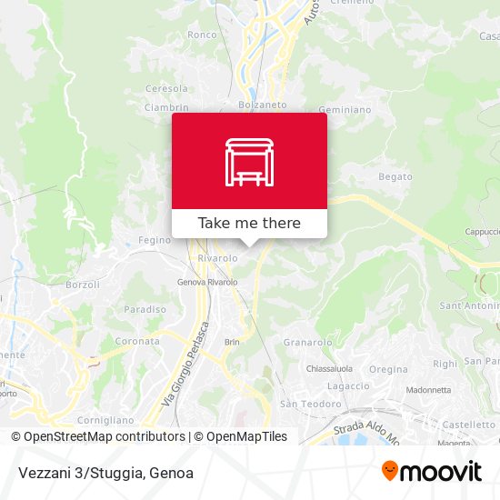 Vezzani 3/Stuggia map