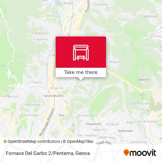 Fornace Del Garbo 2/Pentema map