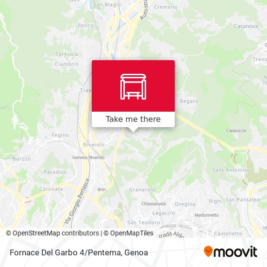 Fornace Del Garbo 4/Pentema map