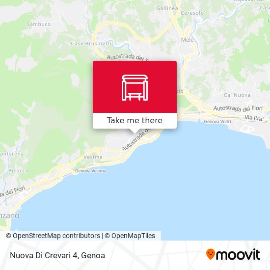 Nuova Di Crevari 4 map