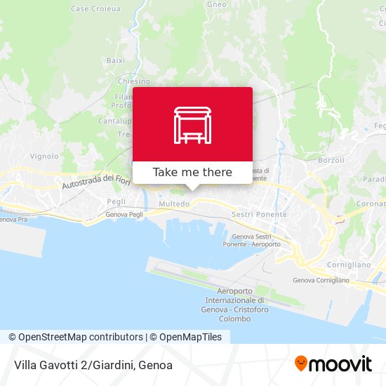 Villa Gavotti 2/Giardini map