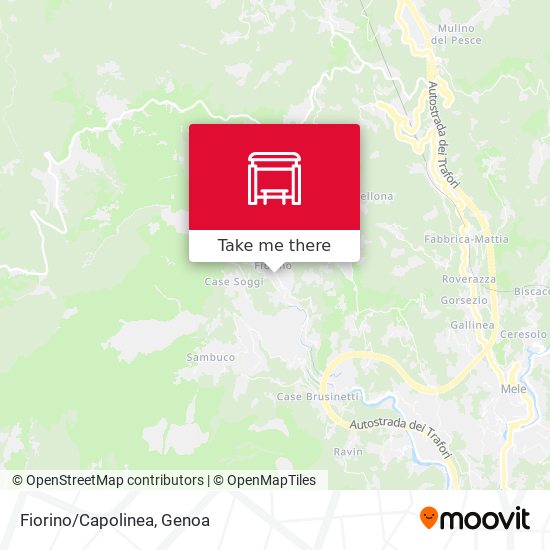 Fiorino/Capolinea map