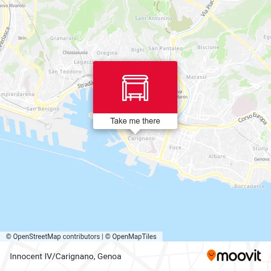 Innocent IV/Carignano map