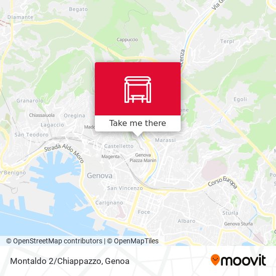 Montaldo 2/Chiappazzo map
