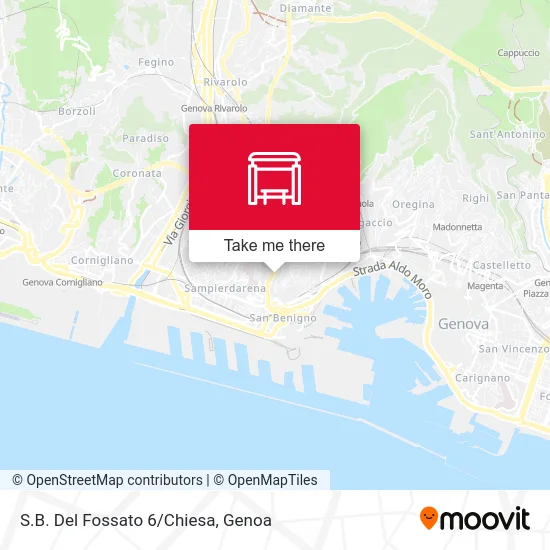 S.B. Del Fossato 6/Church map