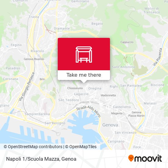 Napoli 1/Scuola Mazza map