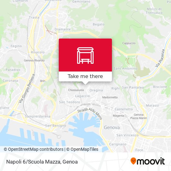 Napoli 6/Scuola Mazza map