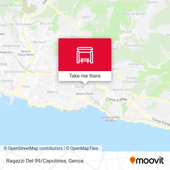 Ragazzi Del 99/Capolinea map