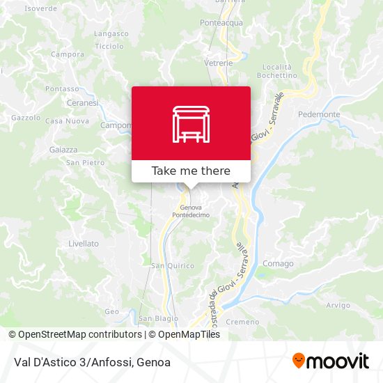Val D'Astico 3/Anfossi map