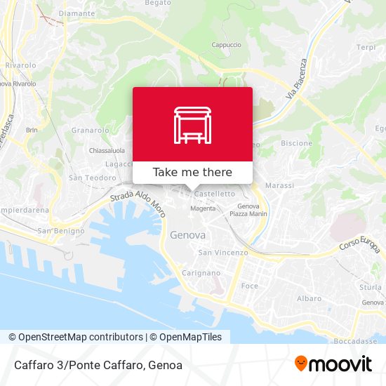 Caffaro 3/Ponte Caffaro map