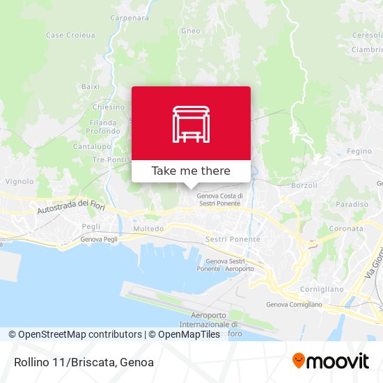 Rollino 11/Briscata map
