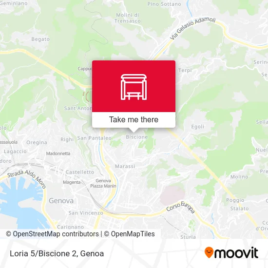 Loria 5/Biscione 2 map