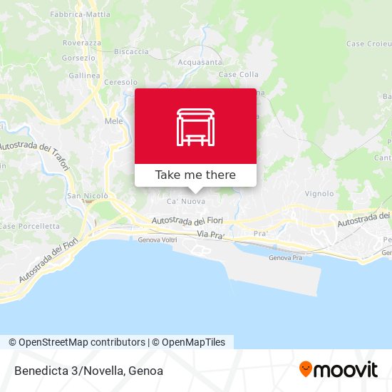 Benedicta 3/Novella map