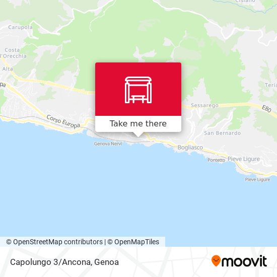 Capolungo 3/Ancona map