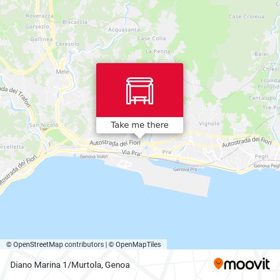 Diano Marina 1/Murtola map