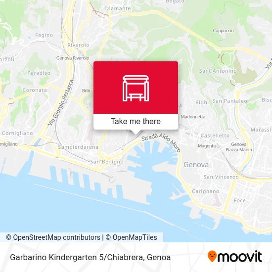 Garbarino Kindergarten 5 / Chiabrera map