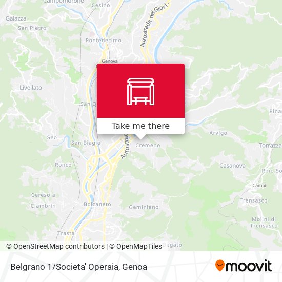 Belgrano 1/Societa' Operaia map