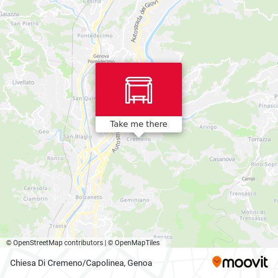 Chiesa Di Cremeno/Capolinea map