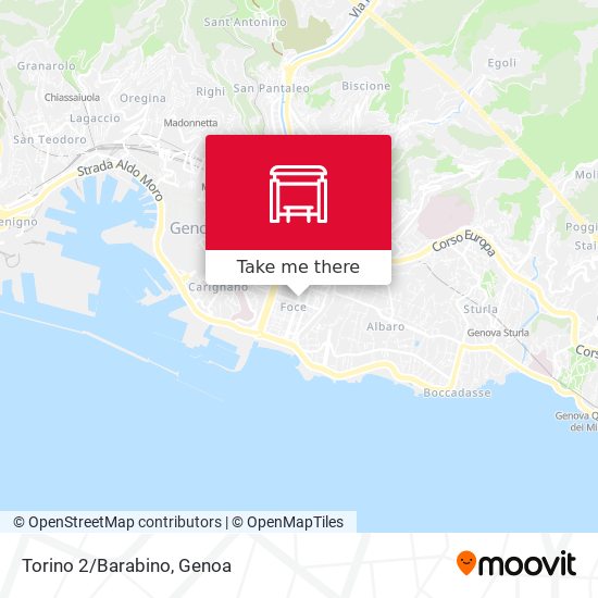 Torino 2/Barabino map