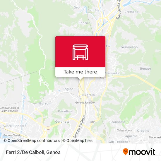 Ferri 2/De Calboli map