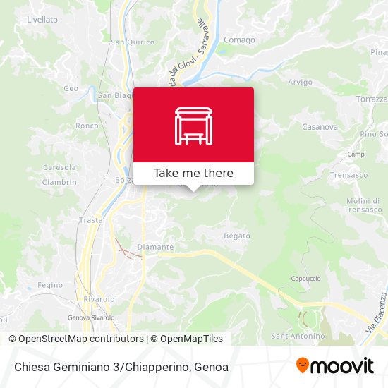 Chiesa Geminiano 3/Chiapperino map